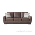 El sofá seccional fija los muebles del sofá de la sala de estar de tres plazas